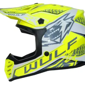 Wulfsport YOUTH AIR-X HELMET Flo Yellow